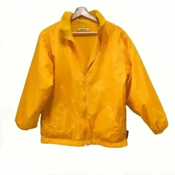 London Fog Reversible Yellow Coat Womens Size M 10/12 - Picture 1 of 10